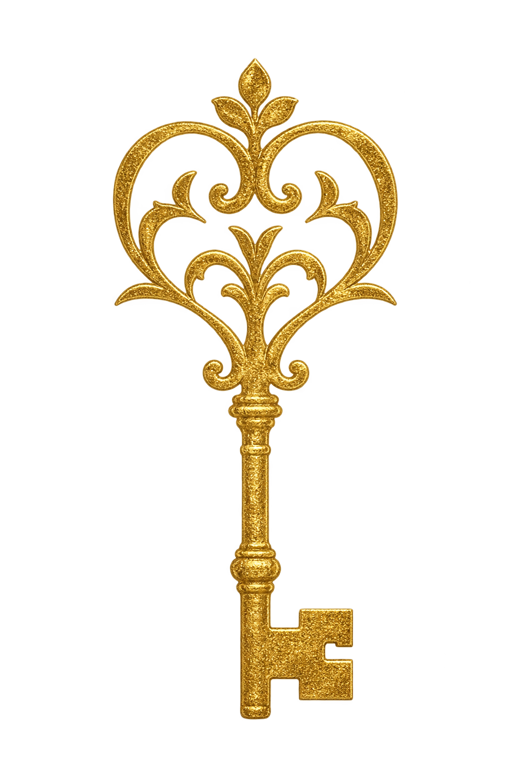 Ever After gold key emblem